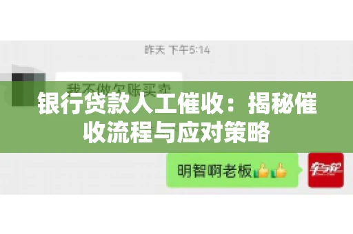 银行贷款人工催收：揭秘催收流程与应对策略